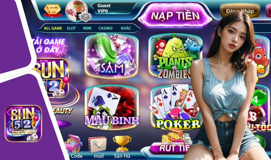 Bối cảnh lộng lẫy của nhiều game giúp Sun52 khác biệt