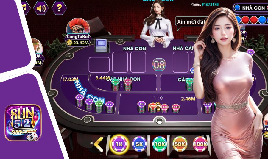 Cách chơi Baccarat Sun52 hiệu quả