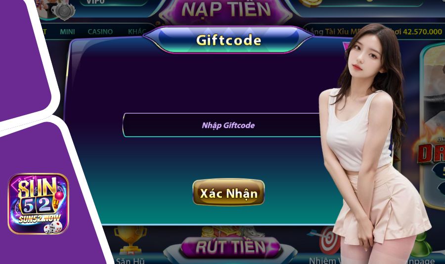 Gift code Sun52 giá trị bao nhiêu?