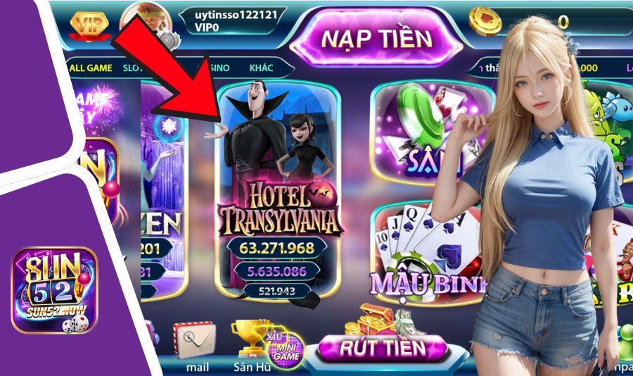 Hotel Transylvania Sun52 có hay không?