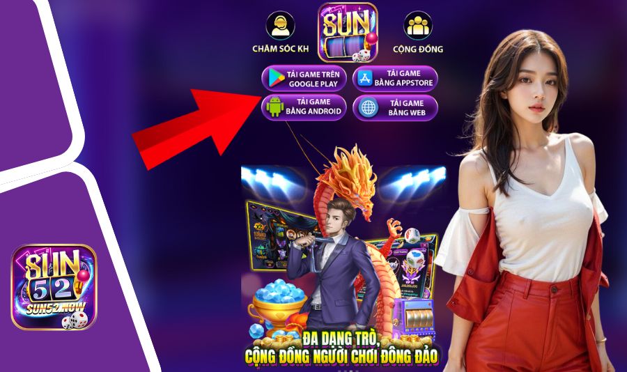 Hướng dẫn tải Sun52 chi tiết cho di động