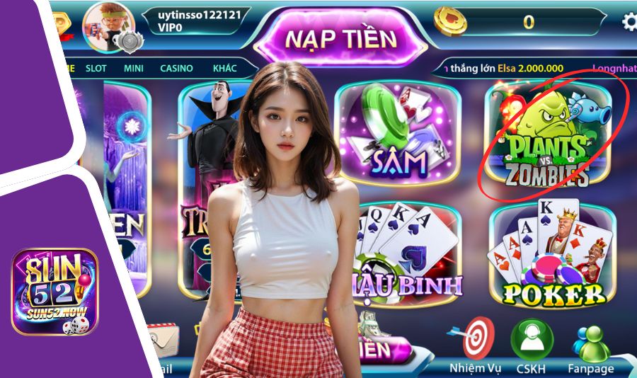 Plants Zombies Sun52 chơi thế nào?