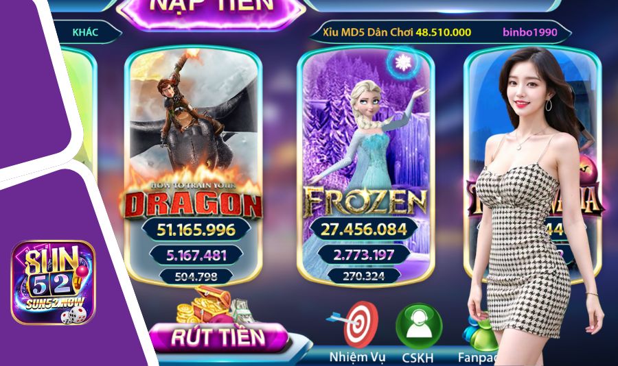 Top game nổ hũ Sun52 không nên bỏ lỡ