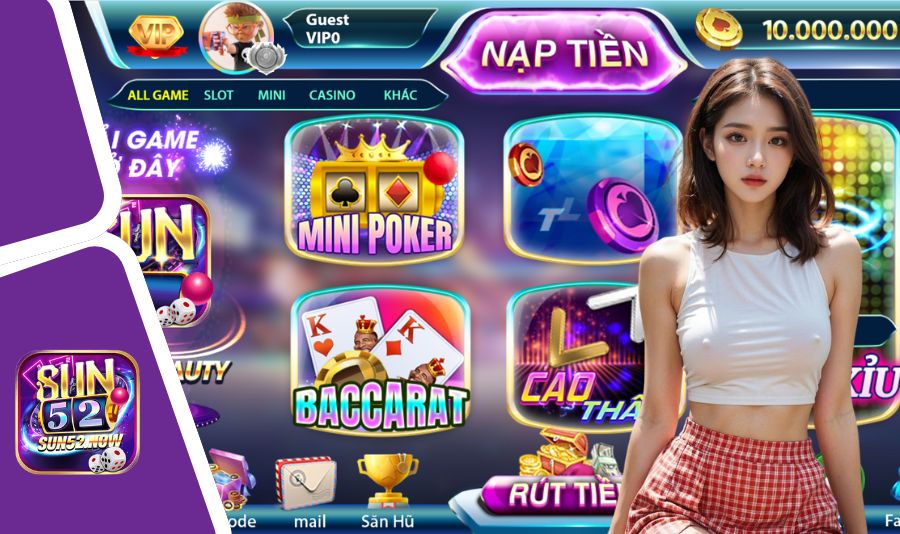 Trải nghiệm tinh tế hiếm thấy khi vào Sun52 đăng nhập