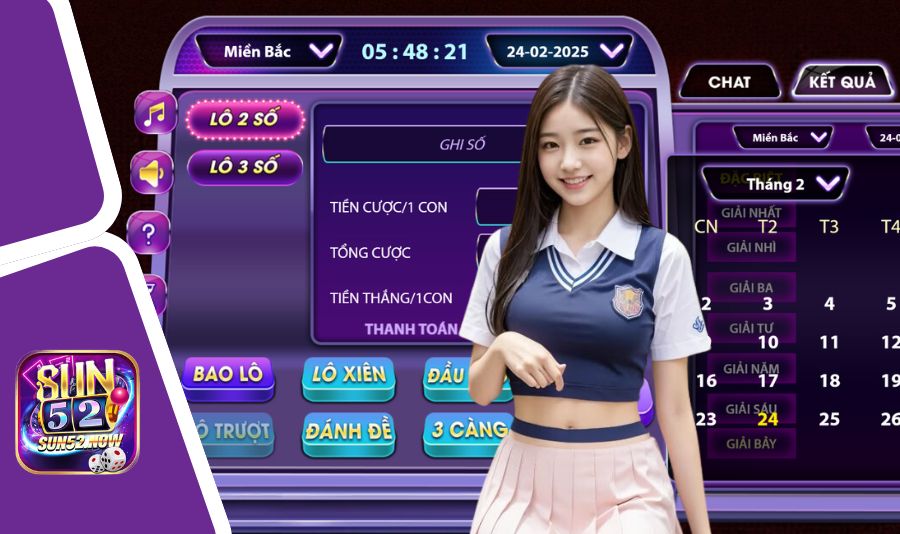 Trải nghiệm tuyệt vời khi chơi xổ số tại cổng game Sun52